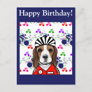 Beagle  postkarte