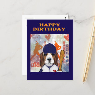 Beagle postkarte