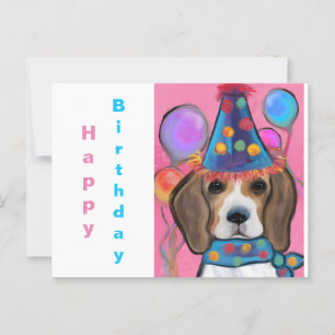 BEAGLE POSTKARTE