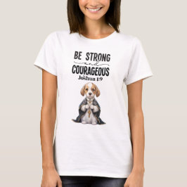 Beagle Priest stark und mutig sein T-Shirt