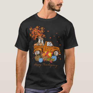 Beagle Pumpkins Lkw Leaf Herbst Thanksgivin T-Shirt