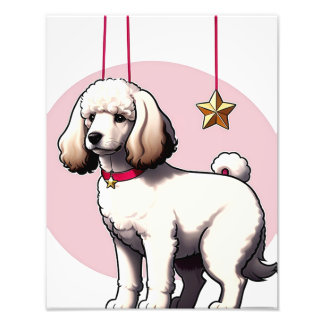 Beagle Puppy Pencil Art Print | Cute Dog Wall Art Fotodruck