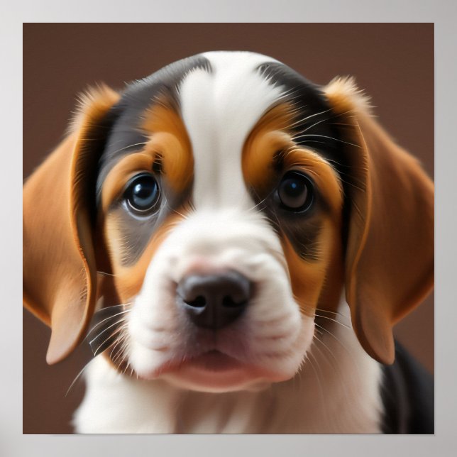 Beagle Puppy Poster (Vorne)