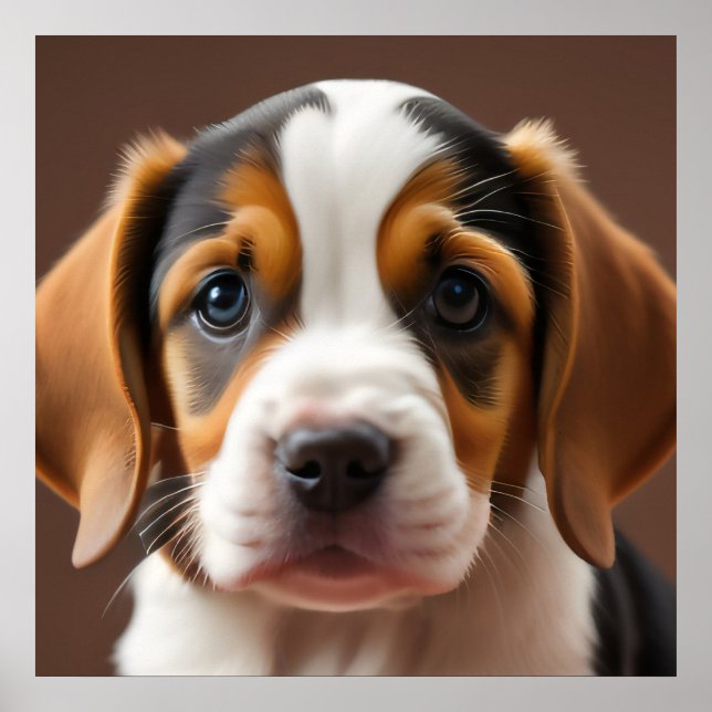 Beagle Puppy Poster (Vorne)