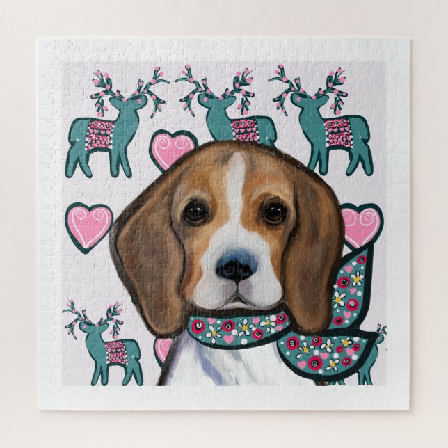 Beagle Puzzle (Vertikal)