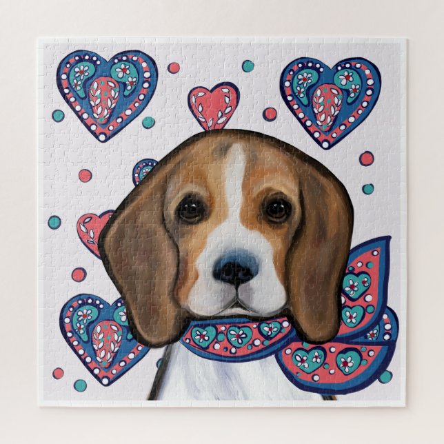 Beagle Puzzle (Vertikal)