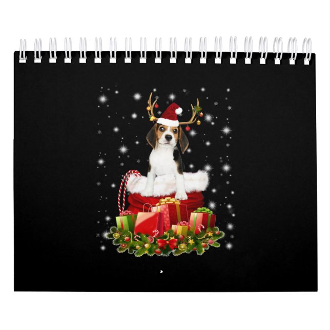 Beagle Reindeer präsentiert Weihnachtsgeschenk Kalender (Titelbild)