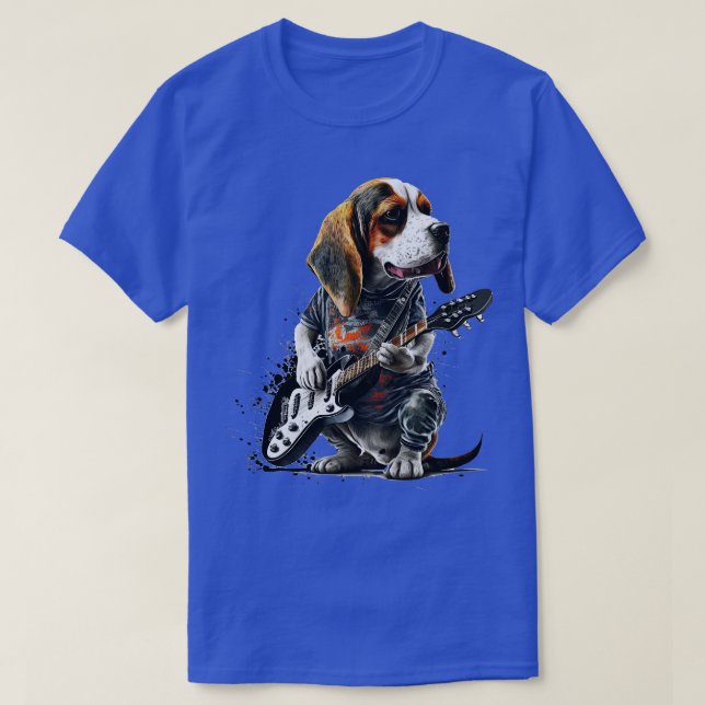 Beagle Rocker 4 T-Shirt (Design vorne)