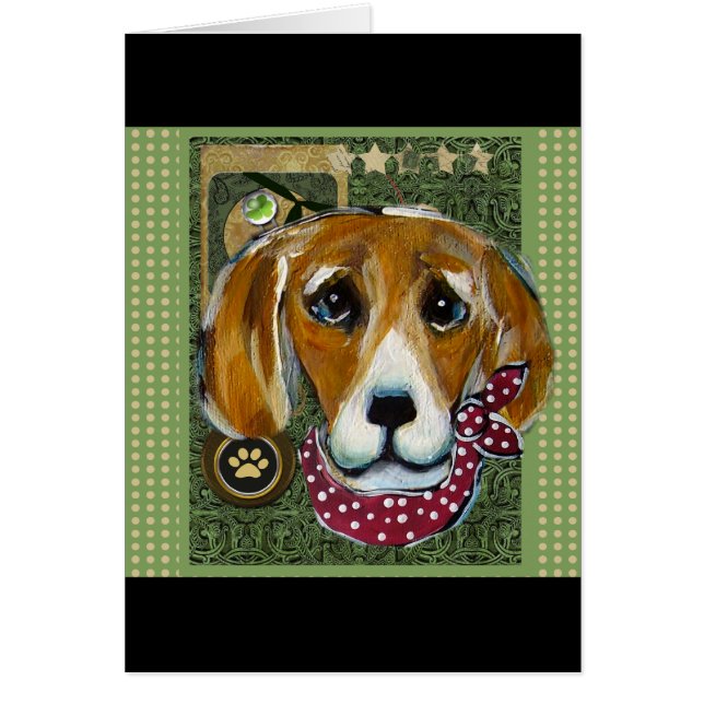 BEAGLE SAINT PATTY (Vorne)