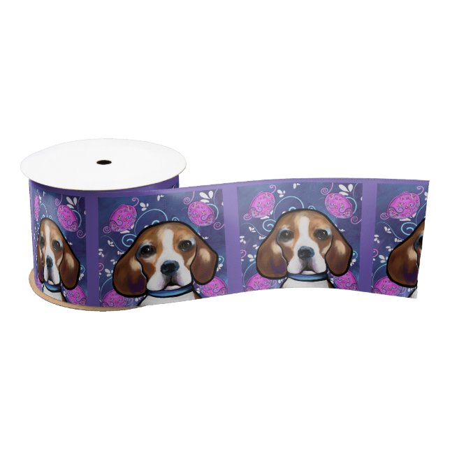 Beagle Satinband (Spule)