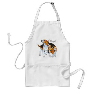 Beagle Schürze