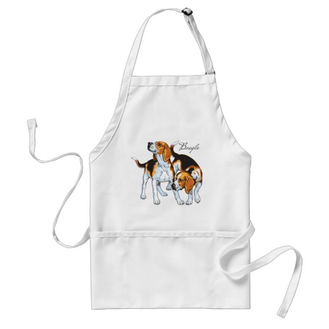 Beagle Schürze (Vorne)