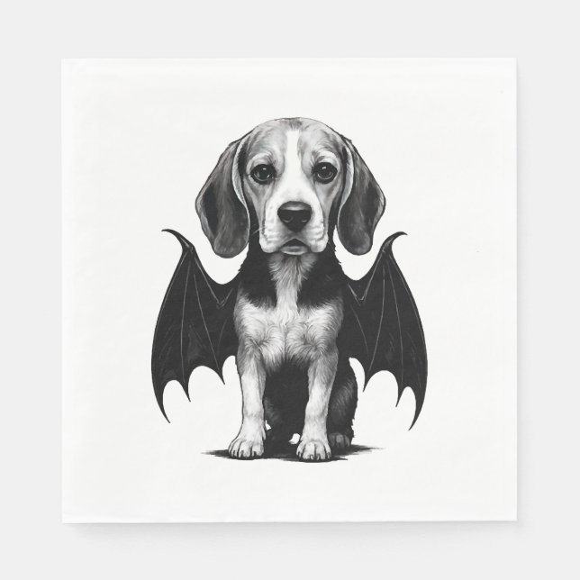 Beagle        serviette (Vorderseite)