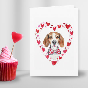 Beagle Sie haben mein Herz gebraucht Valentine geh Feiertagskarte