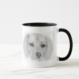 Beagle Sketch Tasse