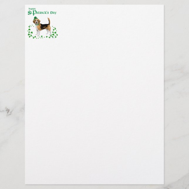 Beagle St Patricks Day (Vorderseite)