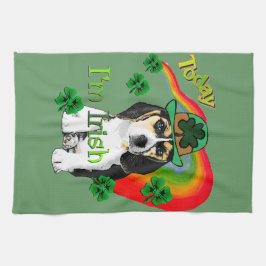 Beagle St Patrick's Day Geschirrtuch