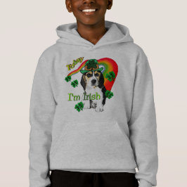 Beagle St Patrick's Day Hoodie