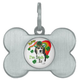 Beagle St Patrick's Day Tiermarke