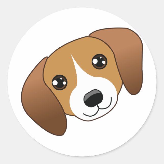 Beagle Stickers (Vorderseite)