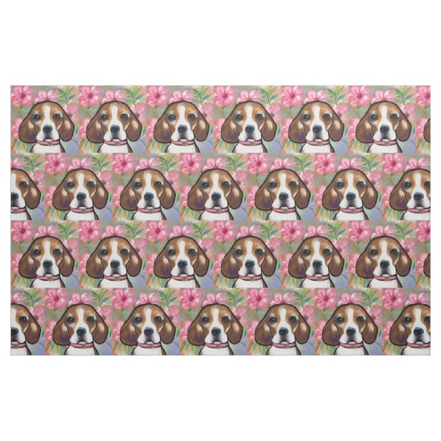 Beagle Stoff (Fat Quarter (45,7 x 55,9 cm))
