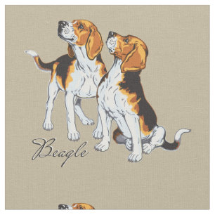 Beagle Stoff