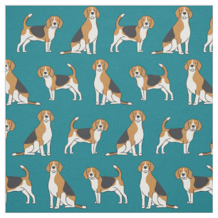 Beagle Stoff-PICK IHRE FARBE! Stoff