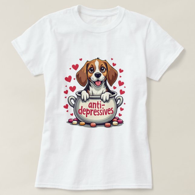 Beagle T-Shirt (Design vorne)