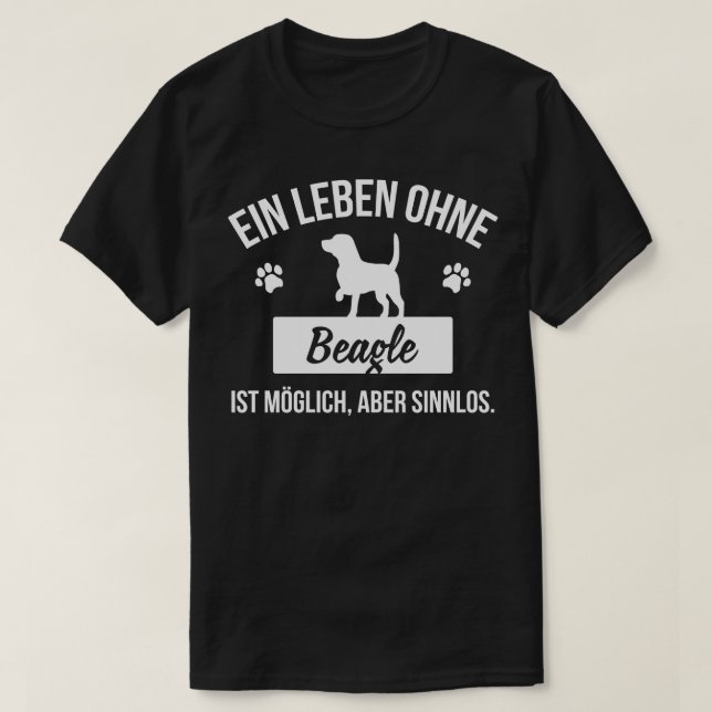 Beagle T-Shirt (Design vorne)