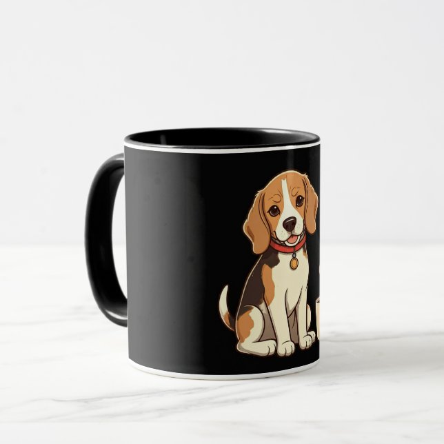 Beagle Tasse (Vorderseite Links)