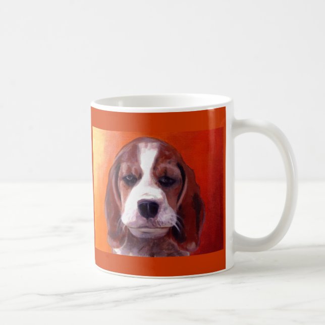 Beagle-Tasse Kaffeetasse (Rechts)