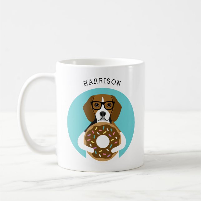 Beagle-Tasse Kaffeetasse (Links)