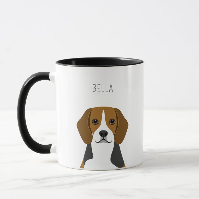 Beagle-Tasse Tasse (Links)