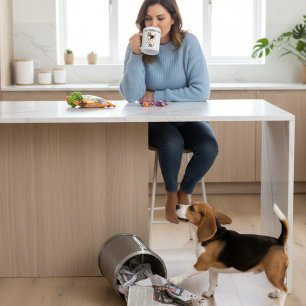 Beagle Tasse/Typografie/personalisieren Kaffeetasse