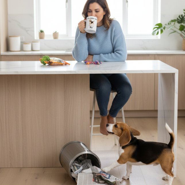 Beagle Tasse/Typografie/personalisieren Kaffeetasse (Von Creator hochgeladen)