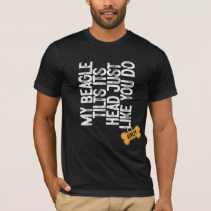 Beagle Tlits Kopf wie Ihr Hund T-Shirt