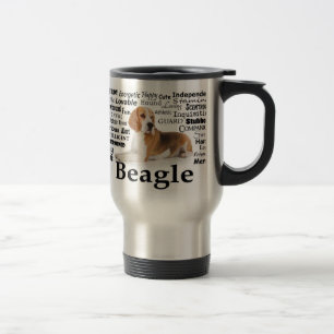 Beagle Travel Mug Reisebecher