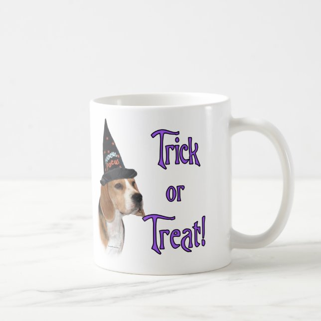 Beagle Trick Kaffeetasse (Rechts)