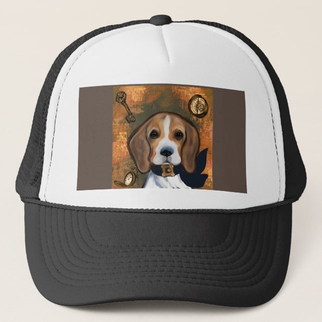 Beagle Truckerkappe (Vorderseite)