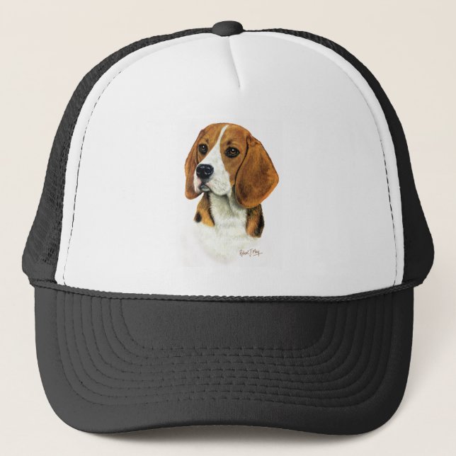 Beagle Truckerkappe (Vorderseite)