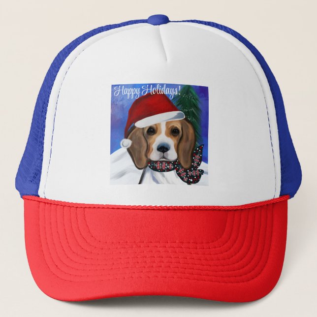 Beagle Truckerkappe (Vorderseite)