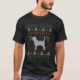 Beagle Ugly Christmas Funny Dog T-Shirt