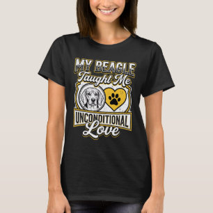 Beagle Unbedingte Liebe Hundebesitzer T-Shirt