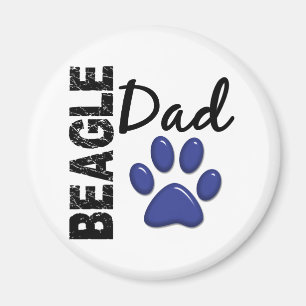 Beagle-Vater 2 Magnet