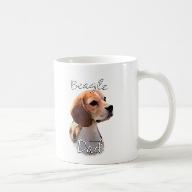 BEAGLE VATER 2 TASSE (Rechts)