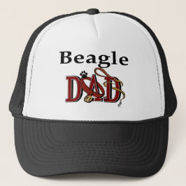 Beagle Vater Bekleidungsgeschenke Truckerkappe