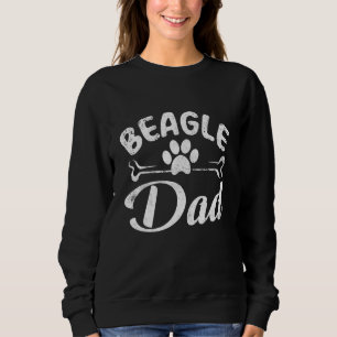 Beagle Vater Dog Haustier Besitzer Daddy Cooler Va Sweatshirt