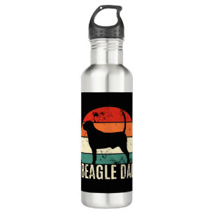 Beagle Vater Edelstahlflasche