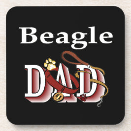 Beagle Vater Geschenke Untersetzer