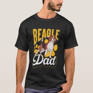 Beagle Vater Lover Welpe Beagle Dother Daddy Pa T-Shirt